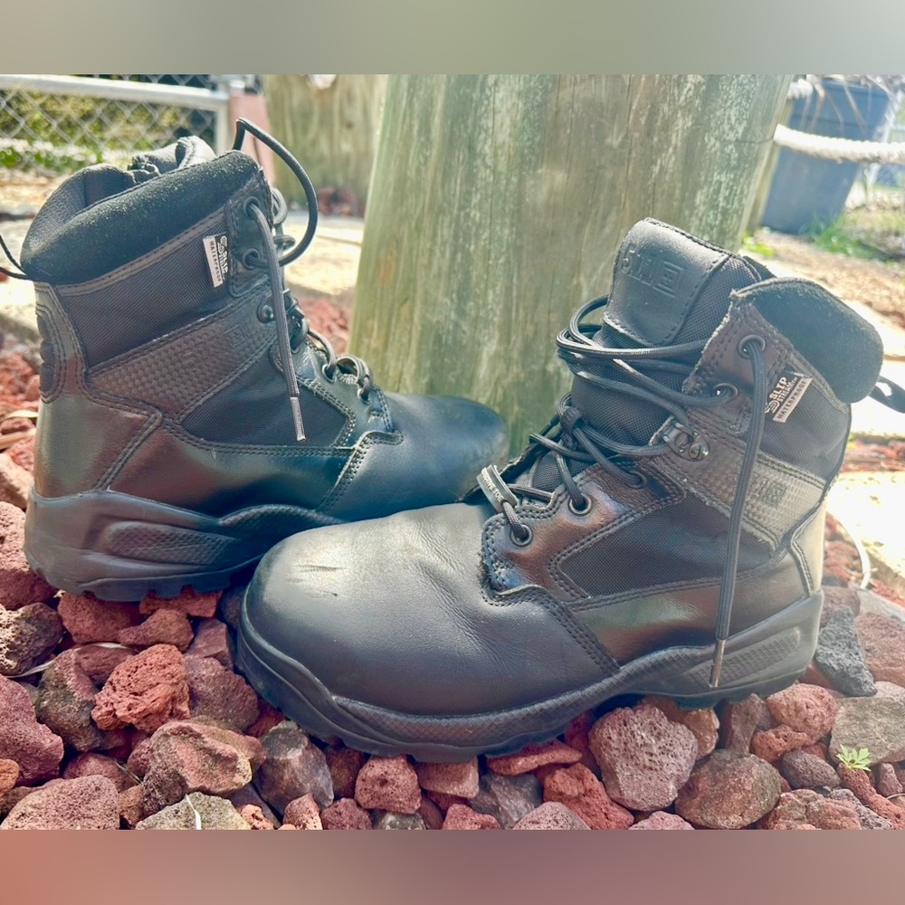 5.11 Tactical Black Boots | Protective Toe | Men’s 9.5